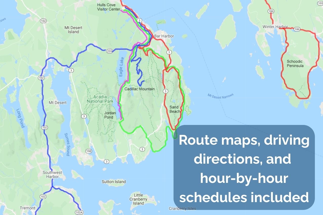 Acadia Itinerary