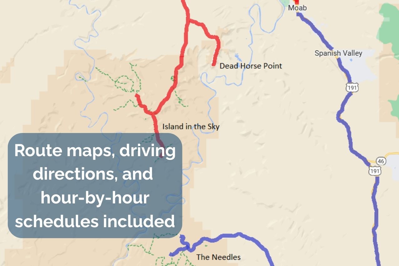 Canyonlands Itinerary