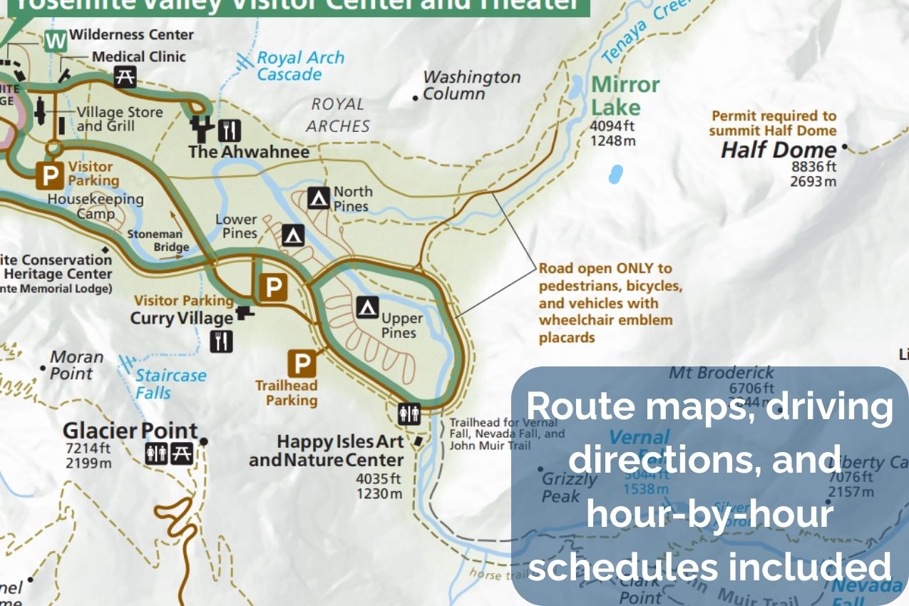 Yosemite Itinerary