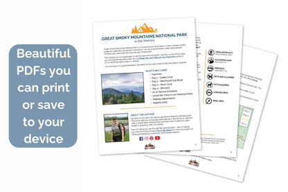 Great Smoky Mountains Itinerary