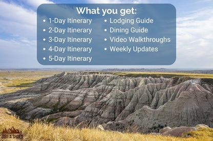 South Dakota Itinerary (Badlands, Mount Rushmore, and Wind Cave)
