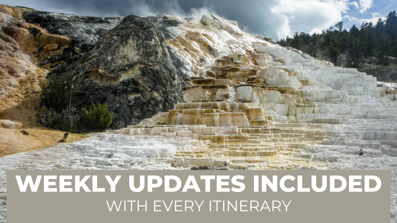 Load video: Current updates included with every itinerary!