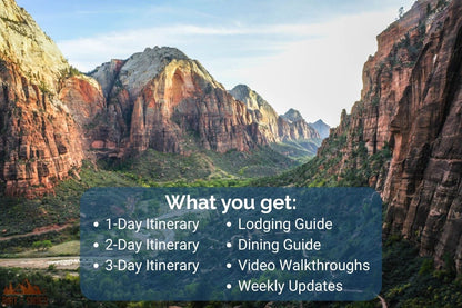 Zion Itinerary